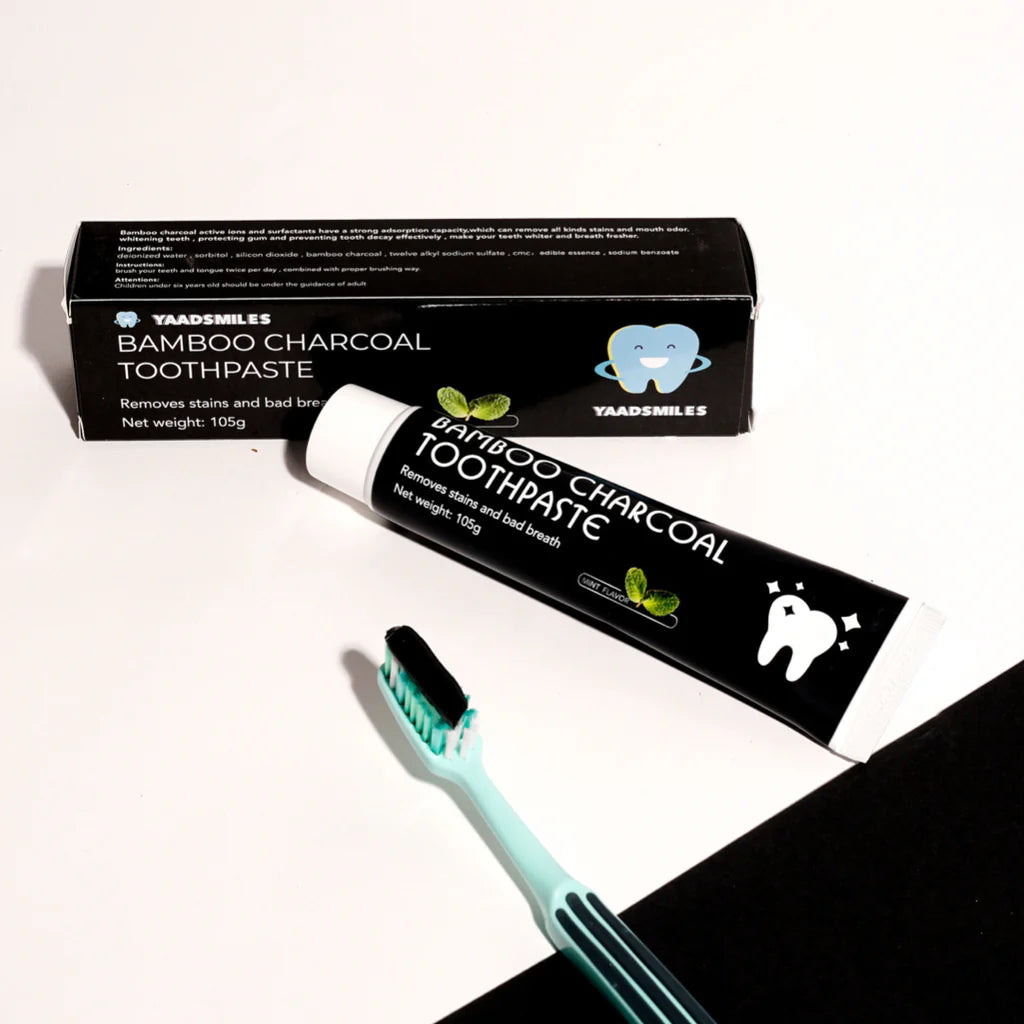 Bamboo charcoal toothpaste