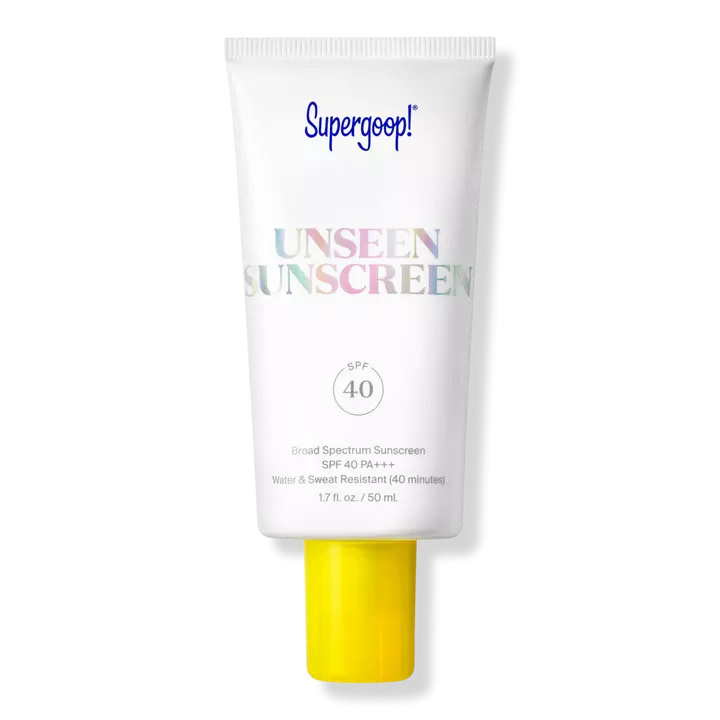 Supergoop unseeen mineral sheer screen spf