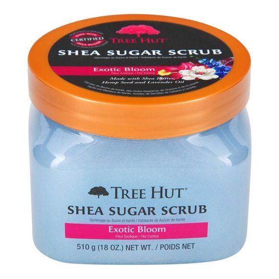 Tree Hut Exotic Bloom Shea Sugar Body Scrub - 18oz