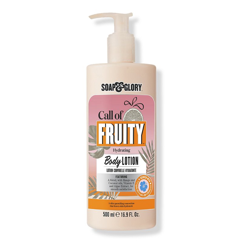 Soap &amp; Glory Call Of Fruity The Way She Smoothes Softening Body Lotion, 500ml