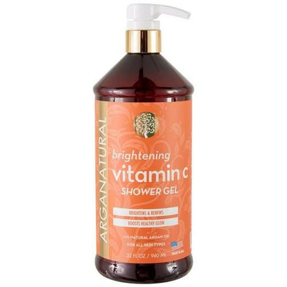 ARGANATURAL Brightening Vitamin C Shower Gel 32 FL OZ