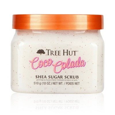 Tree Hut Coco Colada Shea Sugar Exfoliating and Hydrating Body Scrub, 18 oz.