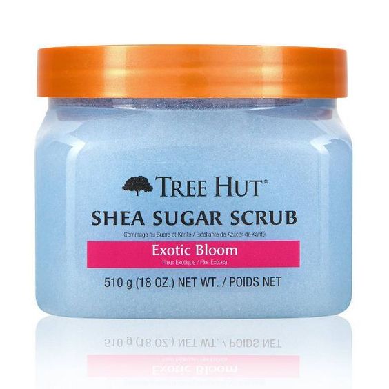 Tree Hut Exotic Bloom Shea Sugar Body Scrub - 18oz